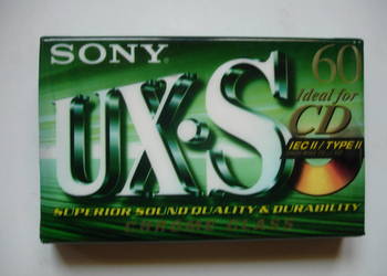 Kaseta magnetofonowa SONY UX-S-60 (nowa