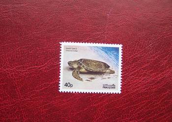Pakistan 1981 MNH Mi. 548 Fauna Gady Żółw  a