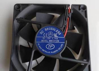 Wentylator DC Brushless M802512M  DC12V 0,14A