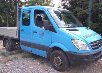 Mercedes Sprinter 2010r 2.2 CDI Doka Skrzynia Brygadowka Dubel