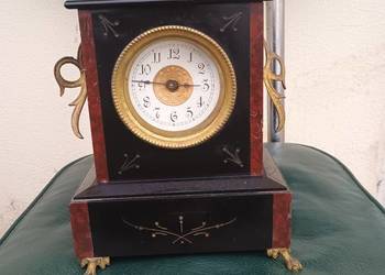 Francuski zegar marmurowy chodzik