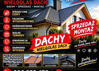 Dachy sprzedaż montaż cała PL
