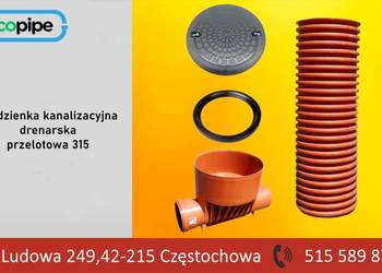 Studzienka kanalizacyjna przelotowa 315 studnia drenarska