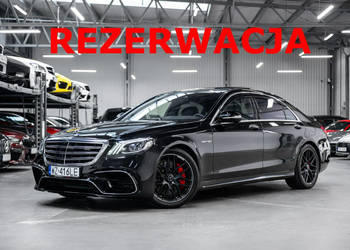 Mercedes S 63 AMG 26 000 km! Bezwypadkowy. Noktowizor. Masaże. Idealny sta…