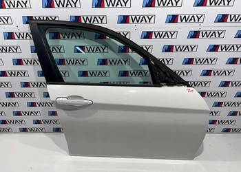 BMW F20 DRZWI PRAWY PRZÓD PRZEDNIE PRAWE A300 ALPINWEISS KOMPLETNE