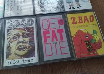 Kasety oryginalne 2BAD 2 BAD unikatowy zestaw 3 kasety rock punk awangarda