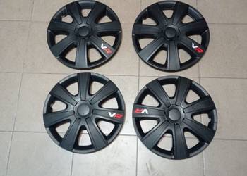 KOŁPAKI VR Carbon Black 14" jak ALU x 4 Górecki Komplet
