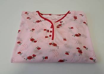 Koszula nocna różowa z wzorami roślinnymi „Vitritex”, do sprzedania