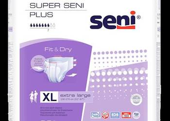 pieluchomajtki SENI na rzepy dla dorosłych *30szt. XL- extra large 4