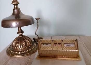 Stary kalendarz wieczny ART DECO