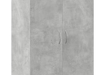 Szafka na dokumenty szarość betonu 60x32x775 cm WM-840768