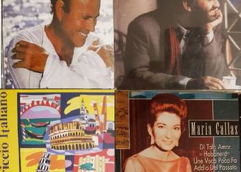 Muzyka, CD, italiano, Maria Callas, Iglesias, Bocelli Andrea