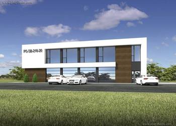 PS-SB-210-20 PROJEKT BUDYNKU USŁUGOWEGO WARSZTATU PAWOLONU SKLEPU