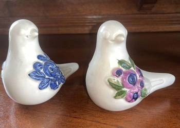 Ceramiczna figurka ptaka, projekt szwedzka artystkę Rosę Ljung