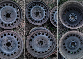 4 x Felgi stalowe 15"
