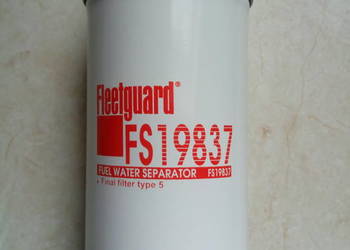 Filtr paliwa Fleetguard FS19837 New Holland, Case, Ford zamiennik