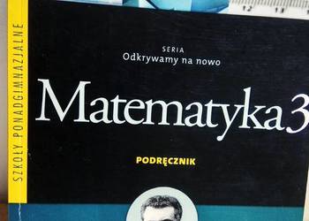 Matematyka 3 operon odkrywamy na nowo nowa