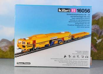 H0 1:87 nie PKP KIBRI 16056 podbijarka torów Plasser maszyna