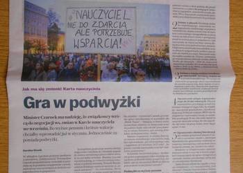 Płace nauczycieli - Gazeta Wyborcza