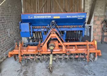Zestaw uprawowo siewny aktywny 2.5m Nordsten CLP 250 + Howard
