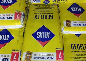 Atlas Geoflex żółty 25kg - klej do płytek C2TE