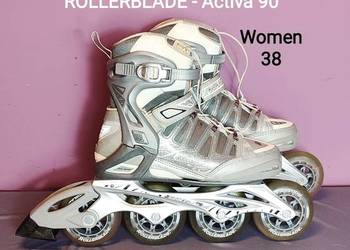 Damskie rolki Rollerblade Activa 90 W - rozmiar 38 Women's [R58]