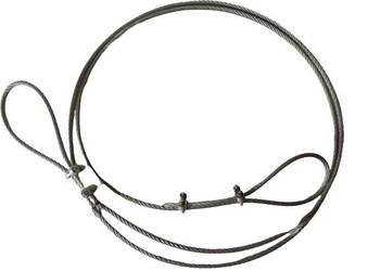 Linka stalowa 6 mm - 280 cm ( do wydłużenia )