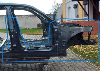 BMW G05 X5 3.0d 2019r PODŁUŻNICA ĆWIARTKA PRAWY PRZÓD SŁUPEK ŚRODKOWY