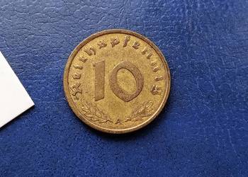 Stare monety 10 pfennig 1937 A Niemcy Stare monety 10 pfennig 1937 A Niemcy