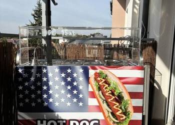 Mobilny wózek gastronomiczny maszyna do hot dogów gazowy