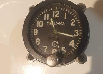 Radziecki wojskowy zegar czołgowy