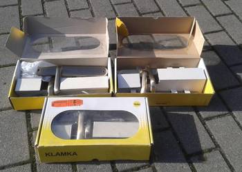 Szyldy do drzwi klamki YALE Monaco nowe, cena za 3 komplety
