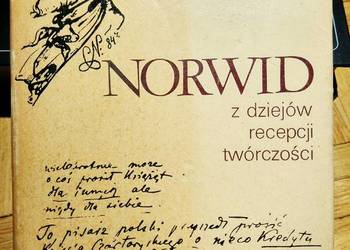 Norwid utwory książki polonistyka antykwariaty szkolne Bródn