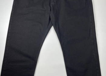 Jeansy Wrangler Relaxed fit spodnie jeansowe 4XL męskie czarne 46×30