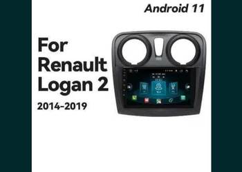 Radio Android Renault Logan 2 Sandero 2014:2019r gps bluetototh