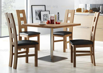 Stół Barowy + 4 krzesła ALFA