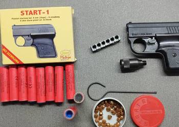 Pistolet hukowy ,race hukowe,naboje hukowe 6mm