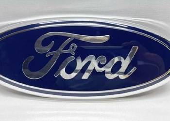 Znaczek Ford 178x70mm emblemat logo niebieskie