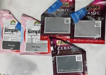 Testery koloru odcienie szarości Beckers i Magnat