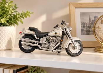 Vintage Maisto Series Harley Davidson Motocykl w skali 1/18 BARDZO ŁADNY