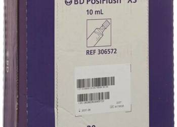 STRZYKAWKA Z SOLĄ FIZJOLOGICZNĄ BD Posiflush XS NaCl 0,9% – 30 x 10 m