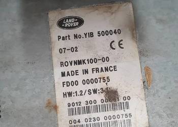 LAND ROVER RANGE ROVER L322 SAT Jednostka główna nawigacji nawigacja