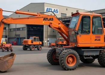 Koparka kołowa Atlas 1302,1303,1304,1306, JCB,CAT Volvo,Kubota