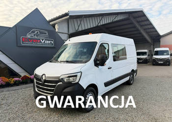 Renault Master L2H2 średniak 7-osobowy lift brygadówka doka pełna opcja