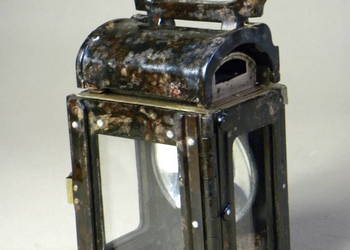 Obudowa bakelitowa starej lampy wojskowej karbidowej Wehrmacht / SS