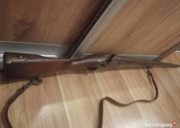 Potężny Masywny-Karabin- Strzelba-Pistolet Wojskowy z Epoki