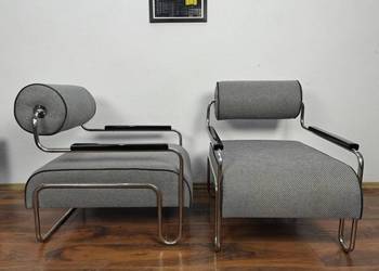 Autorski model foteli inspirowany stylem Bauhaus