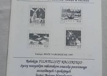 Kwartalnik Filatelista Kaliski, nr 4 (56), Październik-grudzień 1997.