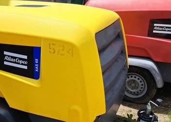 Kompresor sprężarka ATLAS COPCO XAS 68  zarejestrowany PL, oc