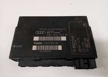 Moduł komfortu 8H0959433B AUDI A4 B6 B7 CABRIO WYSYŁKA 0 ZŁ